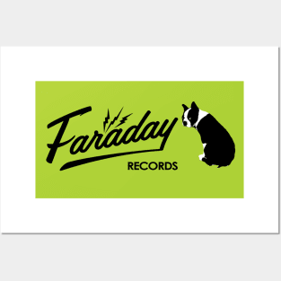 Faraday Records George Jones Logo Posters and Art